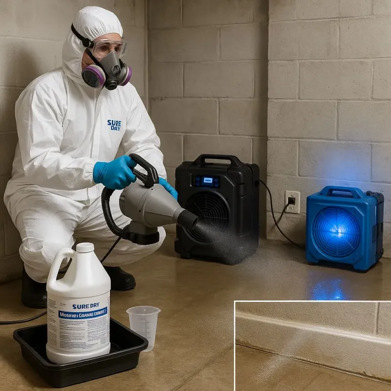 Sanitization and Odor Removal process in Laurens County, SC