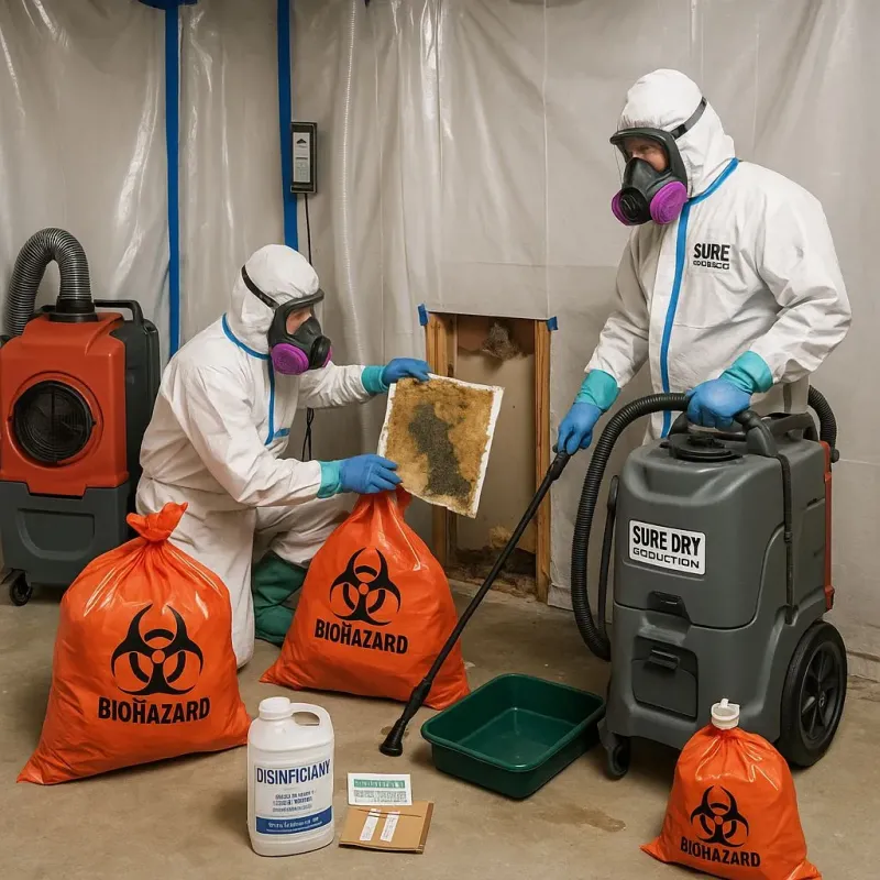 Contaminated Water Handling Protocols process in Laurens County, SC