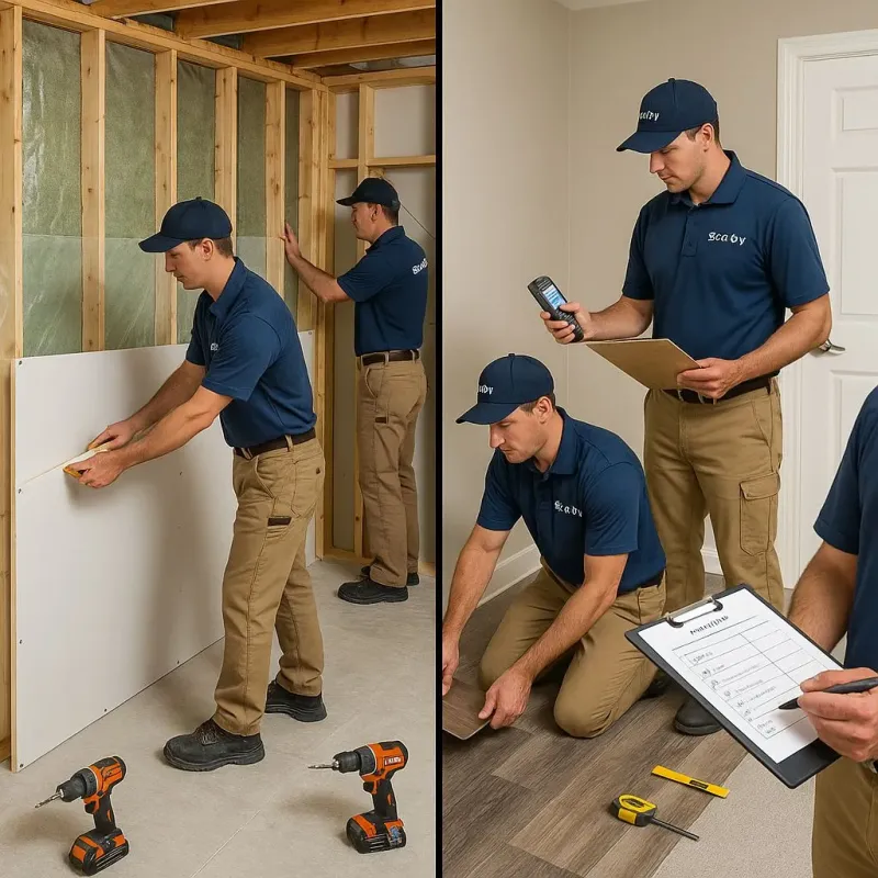 Repairs and Reconstruction process in Laurens County, SC