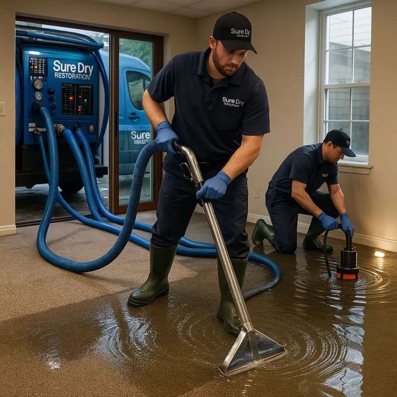 Water Extraction and Removal process in Laurens County, SC